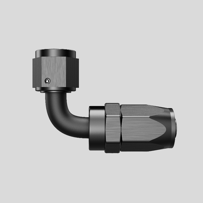 Một vòi 30 45 60 90 90 120 150 180 độ vòi xoay Kết thúc anodized Aluminum Fuel Fuel Oil