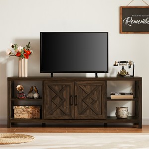 Nội các TV kiểu retro, tủ khóa trang trại, bảng điều khiển đa chứcnăng