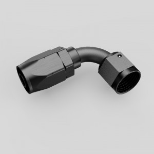 90 độnhôm xoay một ống dẫn bộ phận phù hợp cho dòngnhiên liệu bện