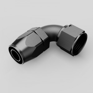 Dòng chảy đầy đủ 90 độ Một ống xoay cắt kết thúc