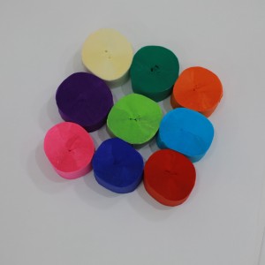 Crepe Paper Streamers- TUYỆT VỜI&Dễ dàng xoắn, cho đám cưới, sinhnhật, tắm cô dâu, Giáng sinh, tiệc vui vẻ trong cửa&cầu vồng trang trí