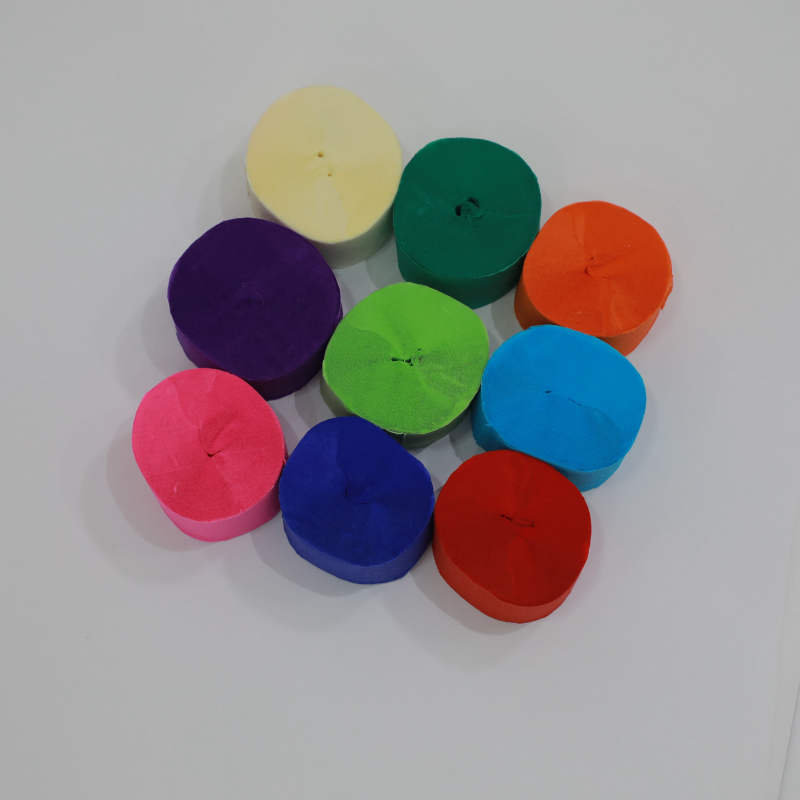 Crepe Paper Streamers- TUYỆT VỜI&Dễ dàng xoắn, cho đám cưới, sinhnhật, tắm cô dâu, Giáng sinh, tiệc vui vẻ trong cửa&cầu vồng trang trí