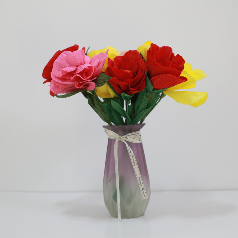 Giấy crepe cho hoa