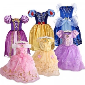 Carnival Encanto isabella phim truyền hình cosplay cô gáingắn tay áo dài xù lông công chúa trang phục quần áo