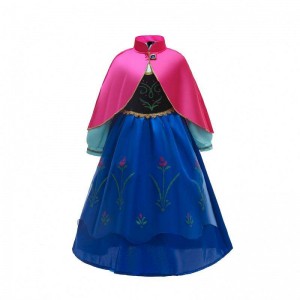 Baige Anna Elsa Cosplay Dress Fairy Tale Halloween váy công chúa Anna Trang phục biểu diễn bữa tiệc