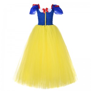 Váy công chúa mùa hè cho các cô gái snow bear cosplay trang phục puff tay áo trẻ em ăn mặc cho trẻ em sinhnhật áo choàng ưa thích