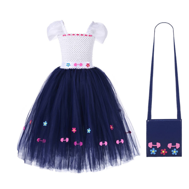 Trang phục Mirabel For Girls, Mirabel Trang phục, trang phục Cosplay của Isabella Dress Halloween For Girls Kids