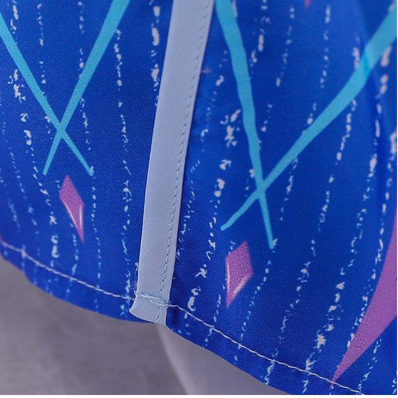 Baige Girls Summer Dress ELSA 2 Blue Girl Party Dress BX1730