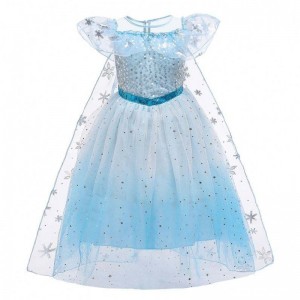 Baige Cosplay Party Dress Up Belle Princess Girls Dress Trang phục Công chúa Elsa Anna Halloween Fairy Kids Dress Fancy BX1683