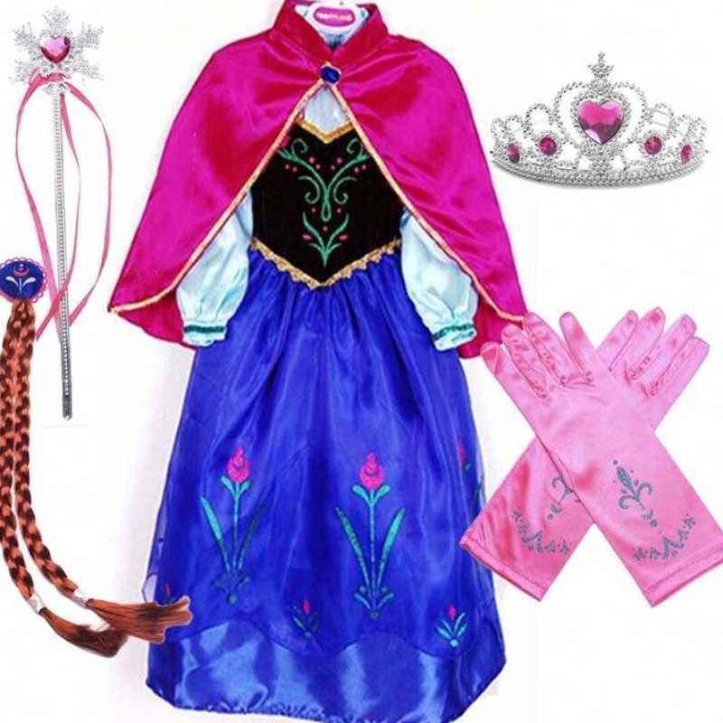 2022 Mục bán chạynhất Anna Nữ hoàng Snow In sinhnhật Váy công chúa váy công chúa Elsa Cosplay HCGD-004