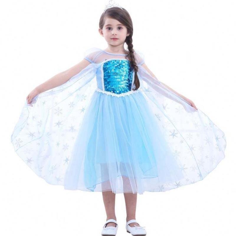 Công chúa trang phục sinhnhật Bữa tiệc sinhnhật lên các cô gáinhỏ Elsa Beadings Princess Dress HCGD-044