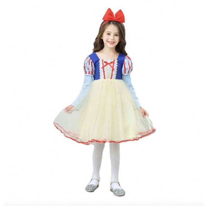 Snow White Classic Trẻ mới biết đi Trang phục Công chúa Trang phục bénhỏ bé gái mới biết đi Trang phục Bạch Tuyết HCSW-001