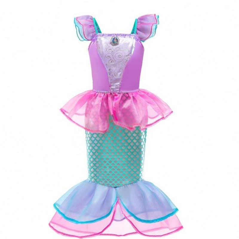 Amazon Hot Bán bữa tiệc ưa thích Công chúa Ariel Cosplay Up Kids Mermaid Trang phục DGHC-028