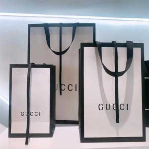 Túi đóng gói tùy chỉnh túi đồ quà tặng túi xách túi túi xách túi túi xách độc quyền logo in 5 màu giấy in túinraft túi Kraft