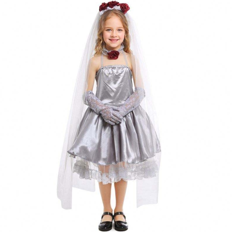 Trang phục cosplay Halloween Fancy Girls Ghost Ghost Bride Trang phục Trang phục HCVM-009