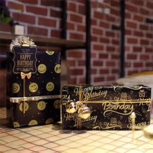Giấy giấy in giấy in cho logo tùy chỉnh borthday được in 60g/70g/80g/90g/100g gói giấy gói quà tặngnhiều màu