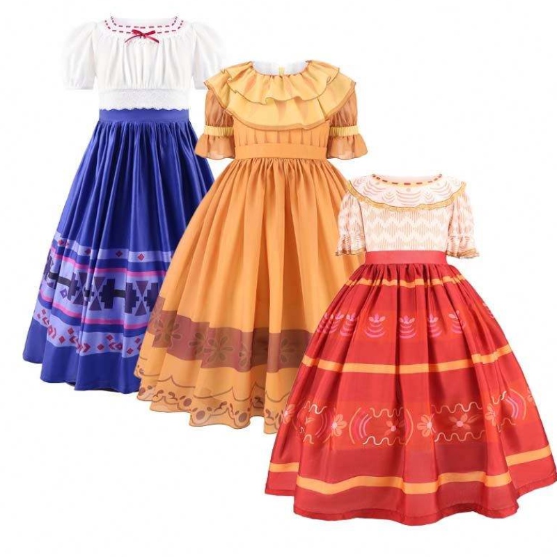 Chất lượng Halloween phù hợp với trẻ em Madrigal Encanto Magic Full House Cosplay Trang phục HCIS-016