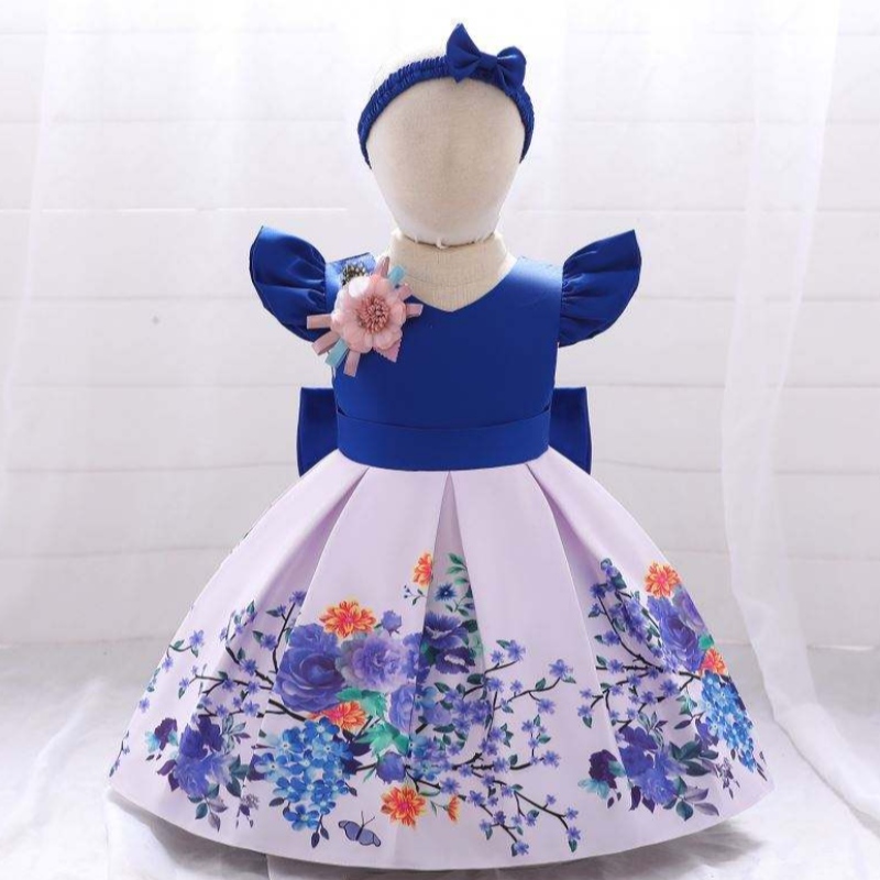 Baige Mới thời trang innữ thiết kế FROCK KIDS KIDS SILLE SILLE