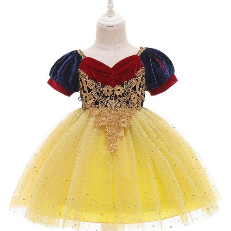2020 MỚI SNOWNIDE BLAW WRICK PRINCESS SKITT SINH LÝ Bé gái Halloween Trang phục D0693