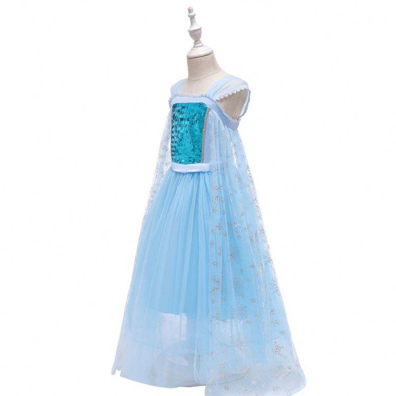 Trang phục hiệu suất Nữ hoàng tuyết mới Công chúa Elsa Blue Dress Halloween Trang phục BX1705