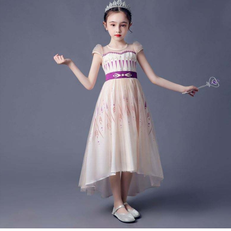 Baige New Girl Cosplay Queen Queen ELSA Trang phục Trang phục Công chúa Anna Trang phục cho Girls BX1720