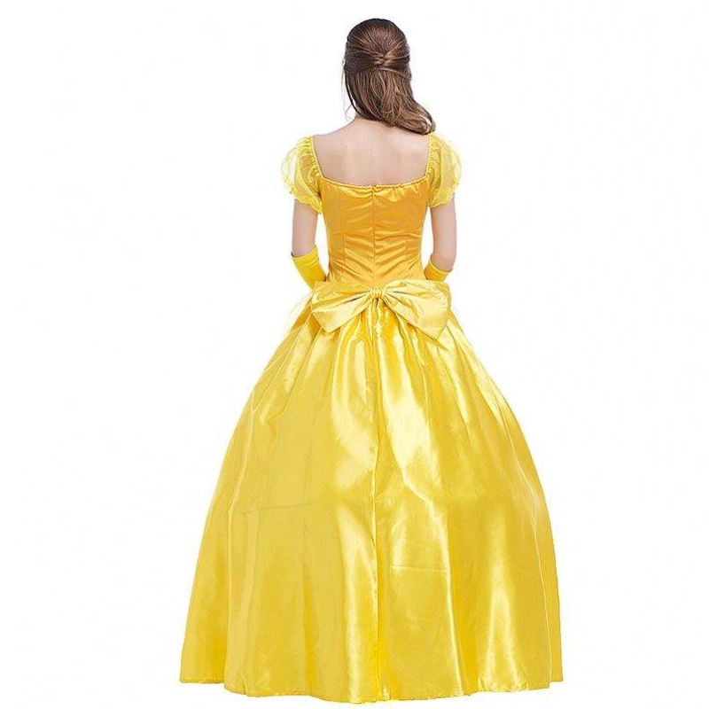 Cosplay Belle Princess Dress Lady Dresses For Beauty and the Beast Women Party Trang phục