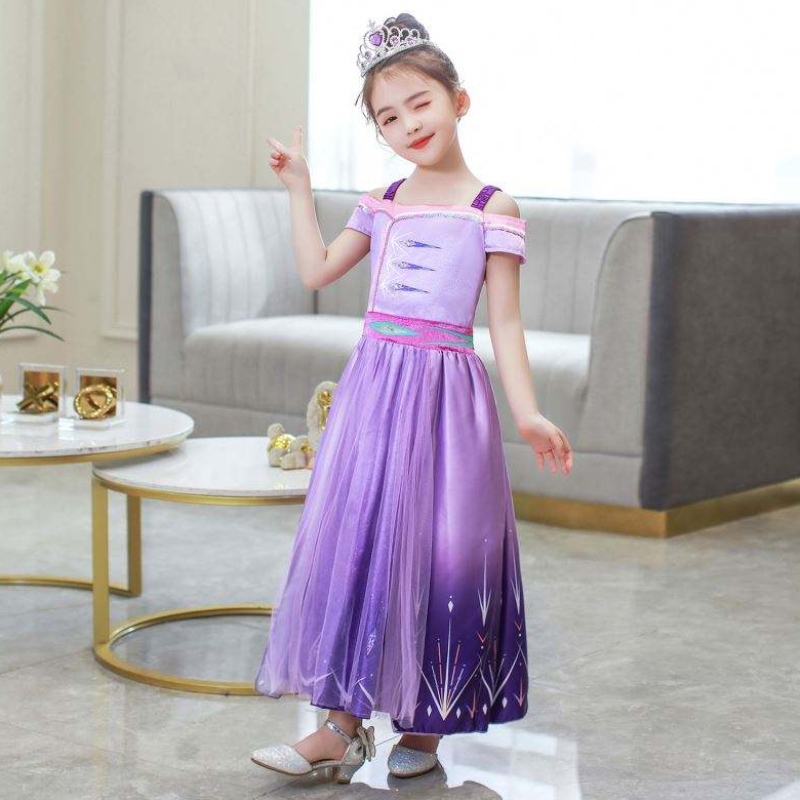 Baige Halloween Princess Dress Girl Cosplay Dresses Child Summer Aisha Queen Children