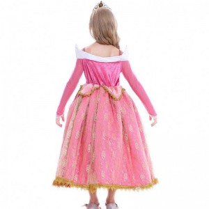 Baige 2021 cô gái mới cosplay elsa váy trẻ em frocks quần áo polyester mẫu Anna princess party váy