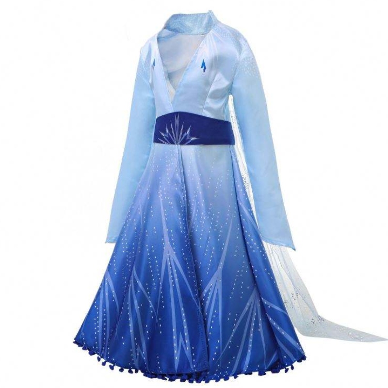 Đến mới Elsa Frozen Dress Princess Elsa Trang phục cho các cô gái