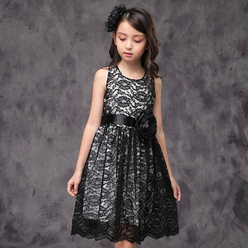 Girls ren mùa hè ăn mặc một dòng trẻ mới biết đi Trẻ em phù dâu cuộc thi đám cưới đầu tiênn Váy Vestidos