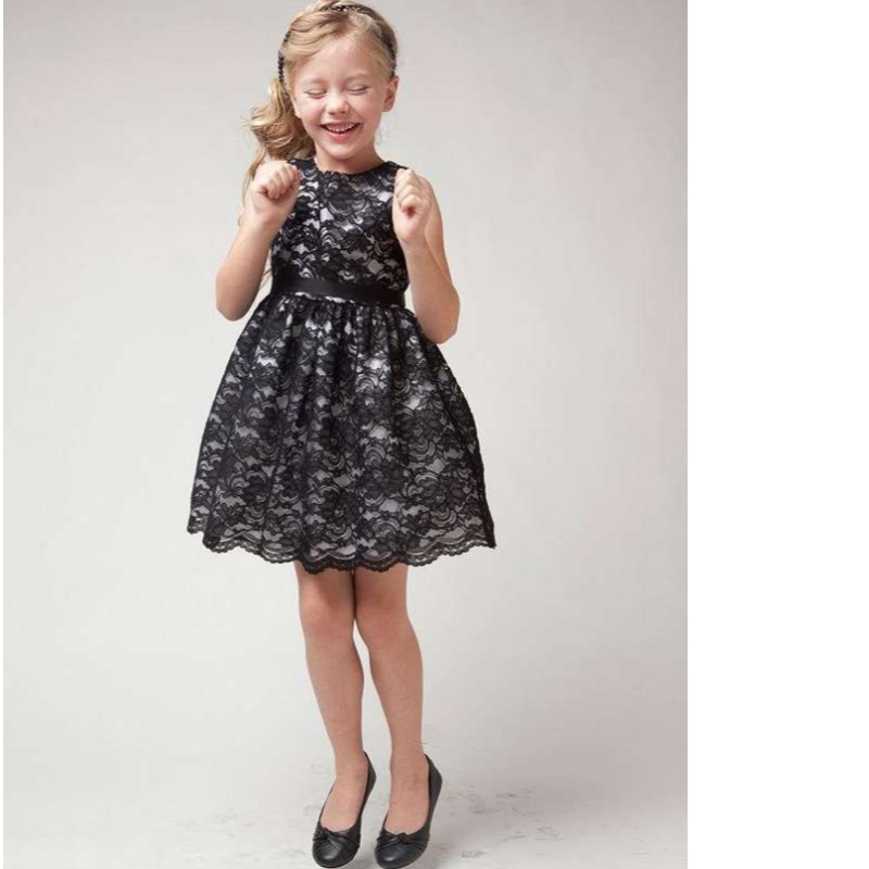 Girls ren mùa hè ăn mặc một dòng trẻ mới biết đi Trẻ em phù dâu cuộc thi đám cưới đầu tiênn Váy Vestidos