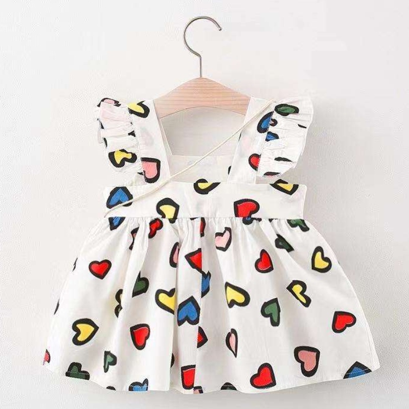 Bán buôn trẻ em mặc quần áo cho bé gái Summer Summer Rainbow