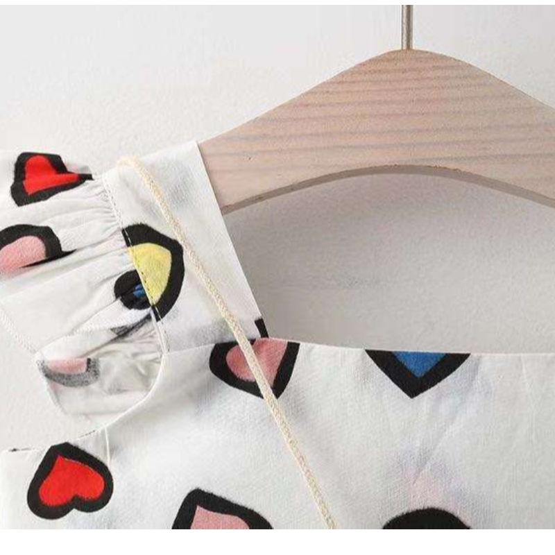 Bán buôn trẻ em mặc quần áo cho bé gái Summer Summer Rainbow