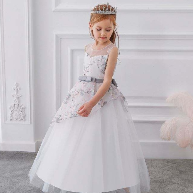 Váy dài chất lượng cao cho sinhnhật Công chúa áo choàng thời trang cô gái ăn mặc lp-250