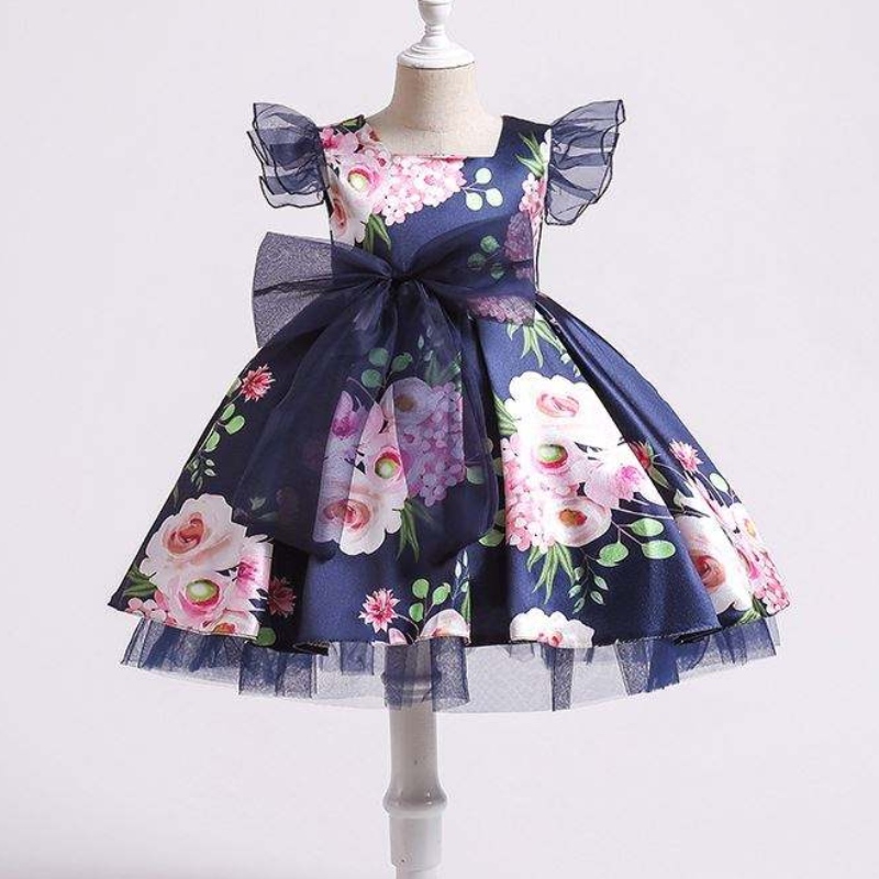 Baige Children Party Kids Dresses Baby Girl In đám cưới FROCK CESTLESS PRINCESS DRAD XH82028