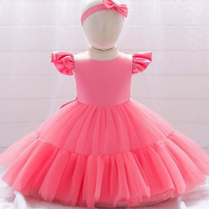 Váy sinhnhật của Baige lưới Satin Công chúa