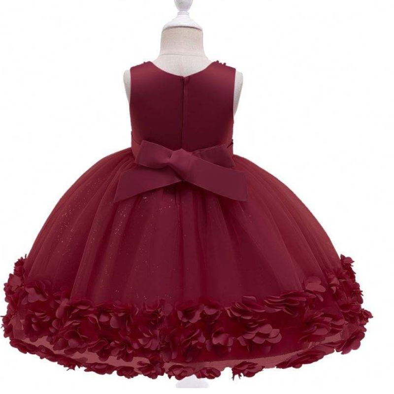 Baige Wholesale Princess Dress Dress Girls Bữa tiệc sinhnhật Trang phục đám cưới