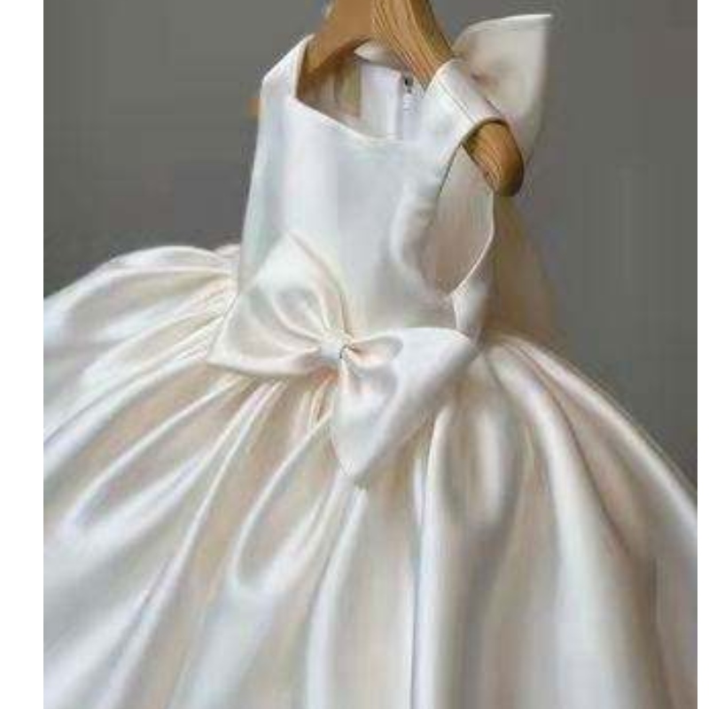 Baige mới thiết kế váy cô gái mùa hè cô gáinhỏ công chúanơnơ trẻ em trang trọng cho trẻ em quảng cáo quần áo