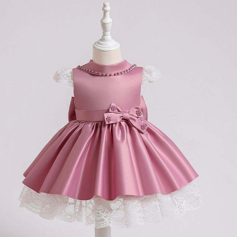 Baige Bánh trẻ sơ sinh ăn mặc quần áo trẻ em Váy trẻ em đầu tiên rửa tội sequin tutu quần áo XZ003