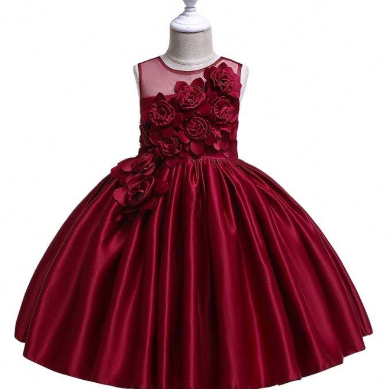Bán buôn bóng cưới áo choàng công chúa em bé hoa bé gái thời trang váy sinhnhật L5068