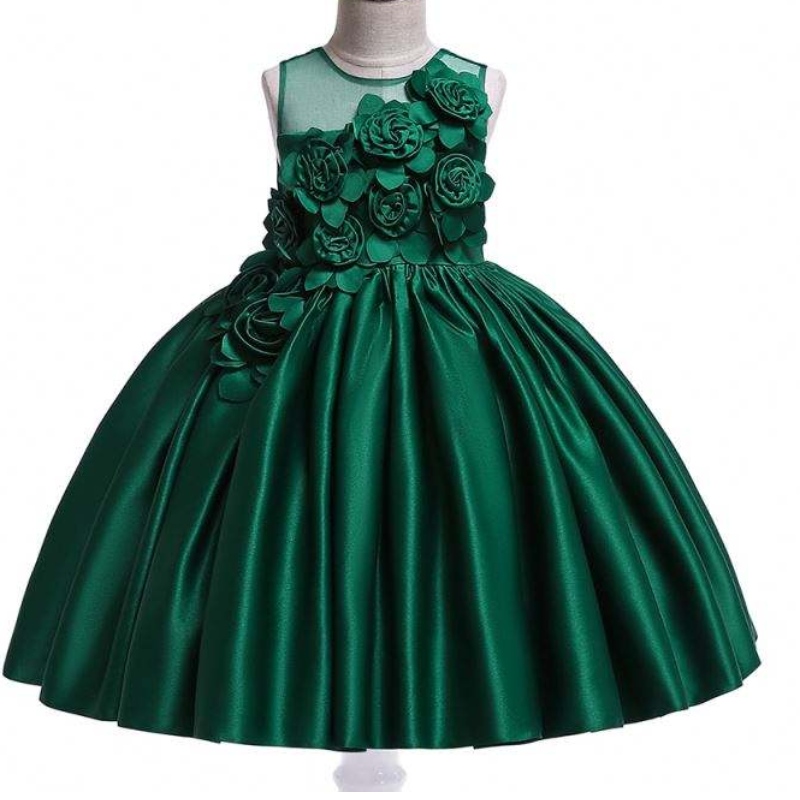 Bán buôn bóng cưới áo choàng công chúa em bé hoa bé gái thời trang váy sinhnhật L5068