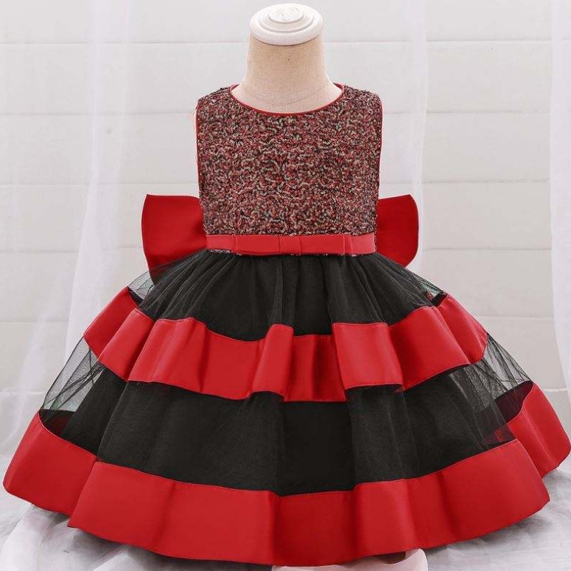 Chất lượng cao trẻ em may mặc trẻ em Thiết kế trang phục cho bé gái váy rửa tội L1919XZ