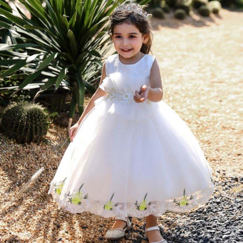 Baige Hoa thêu appliqued