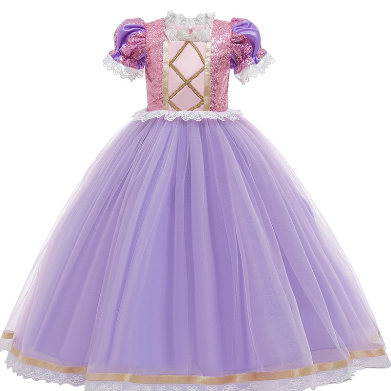 Elsa Sophia Princess Dress Party Party Foryty Nhân vật Halloween Trẻ em