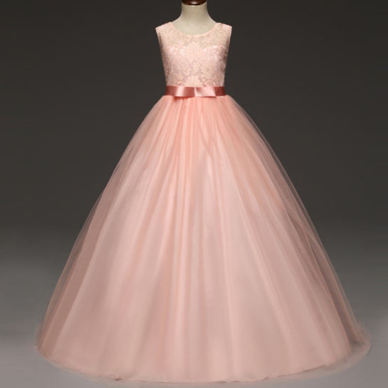 Váy trẻ em cho cô gái tiệc Giáng sinh Giáng sinh tuổi teen áo cưới váy công chúa
