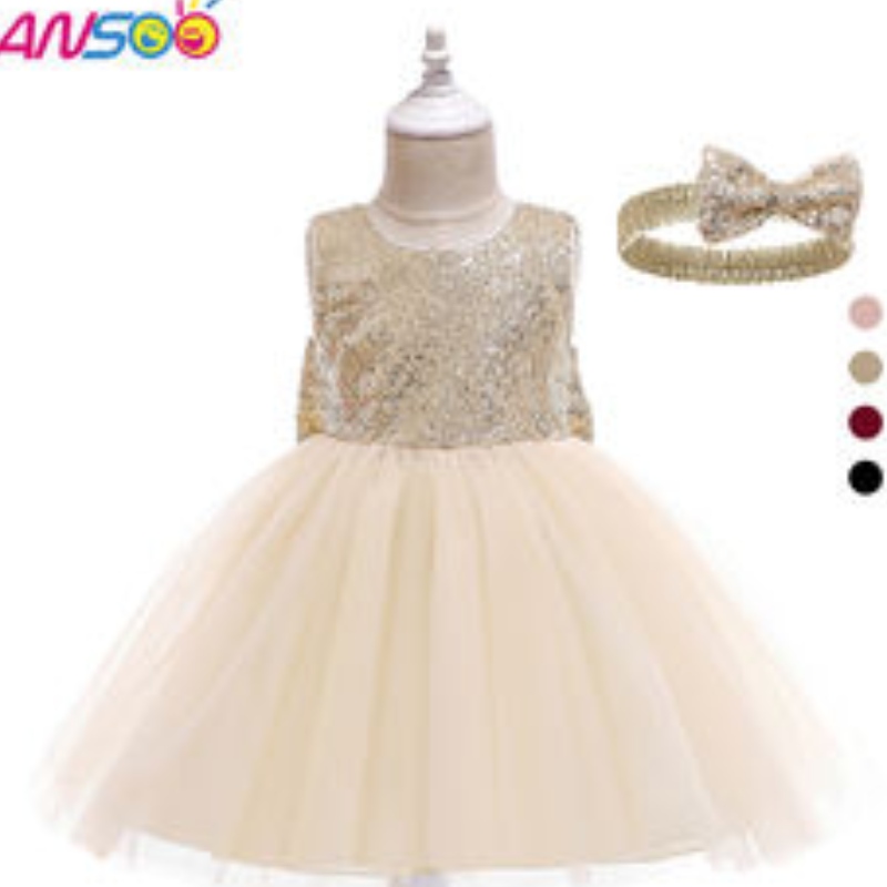Ansoo Drop Shipping Baby Girls Dress