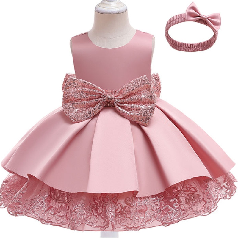 Ansoo Kids Kids Girls Party Boutique Quần áo Công chúa Tulle Váy ren Ruffle Tutu Flower Girl Dress cho trẻ em