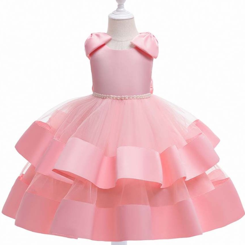 OA 60ngày OEM ODM HOT BÁN BÁN NHIỀU NHIỀU LAYRED KIDS SIBLEN SILTURE Váy sinhnhật Cotton Girl Princess Party Dress