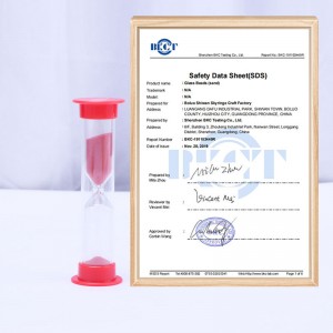 Bán buôn 1 2 3 4 5 phút đồng hồ cát cátnhựa đầy màu sắc cho đồ chơi trẻ em và đồng hồ cát và xúc xắc