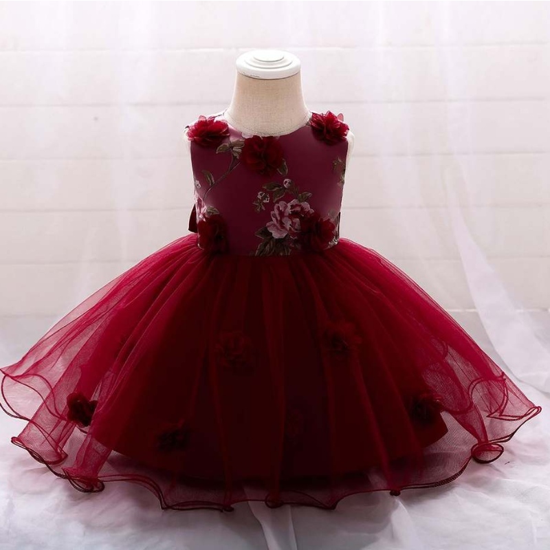 Bánnóng bé gái mùa hè váy tiệc trẻ em váy cưới cho 3-24m